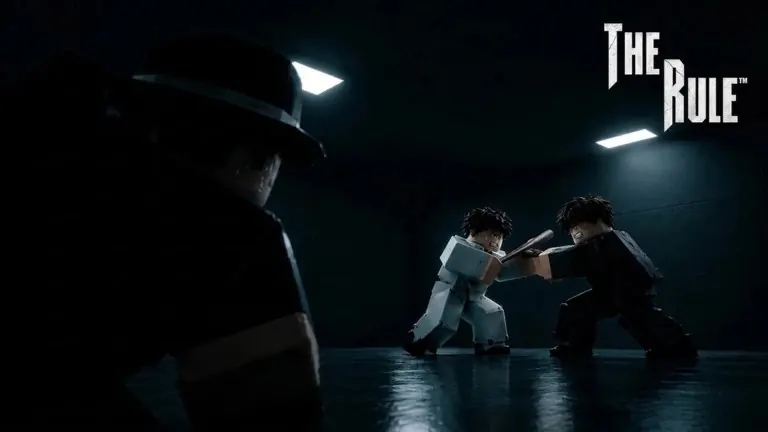 Captura do jogo The Rule, meu jogo no Roblox